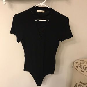 Black bodysuit
